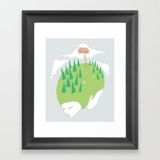 We know a place Framed Art Print