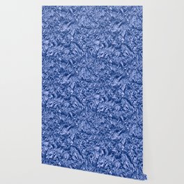Navy Blue Foil Modern Collection Wallpaper