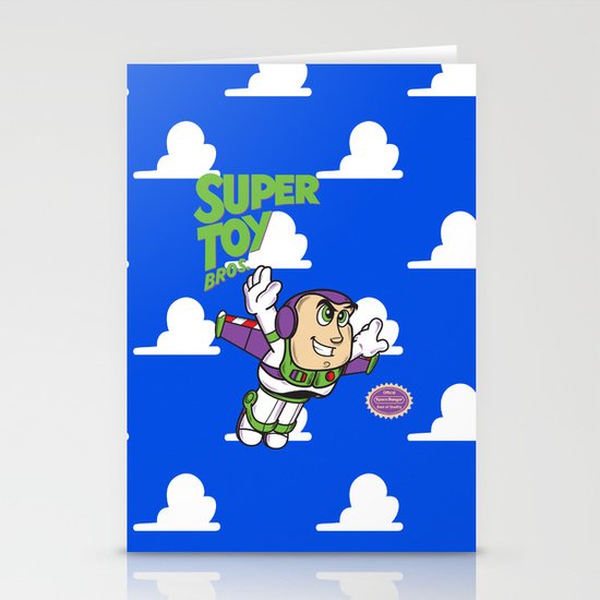 Super Toy Bros. Stationery Cards