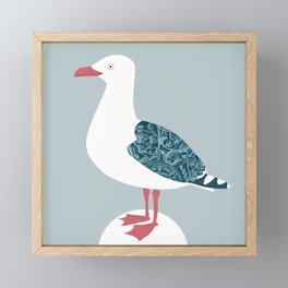 Seagull Framed Mini Art Print