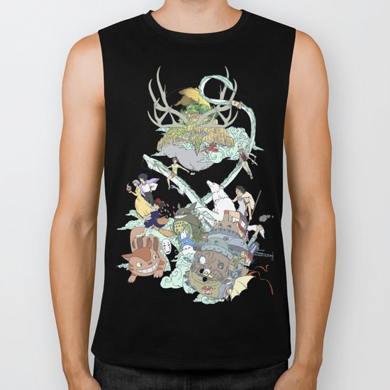 Ghibli Biker Tank
