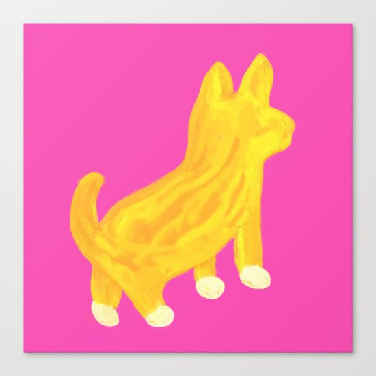 Shibainu dog Canvas Print