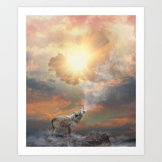 Climb Mountains Not So the World Can See Art Print