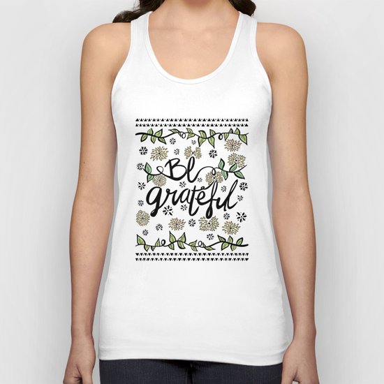 Be Grateful Unisex Tank Top