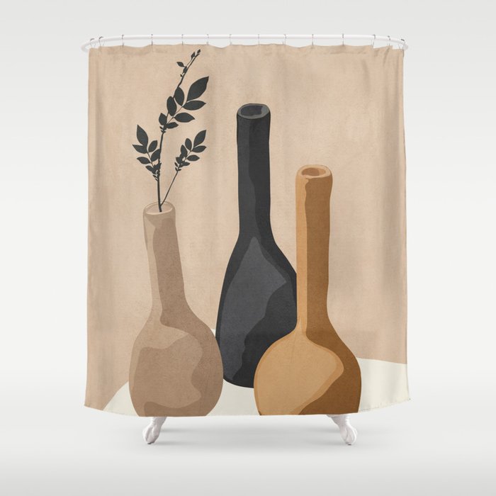 Vase Decoration VIII Shower Curtain
