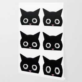 Kawaii Cat Wallpaper For Any Decor Style Society6 Kawaii Cat Wallpaper For Any Decor Style Society6