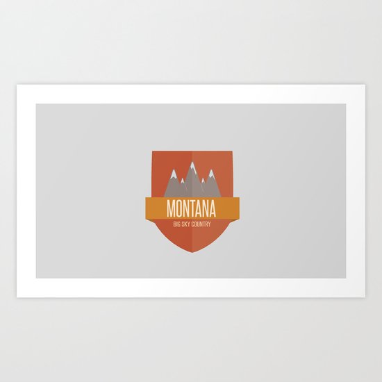 Montana Art Print