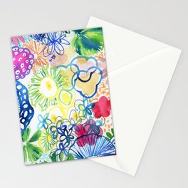 floral cloud Stationery Card