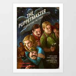 The PuppetMaster Art Print