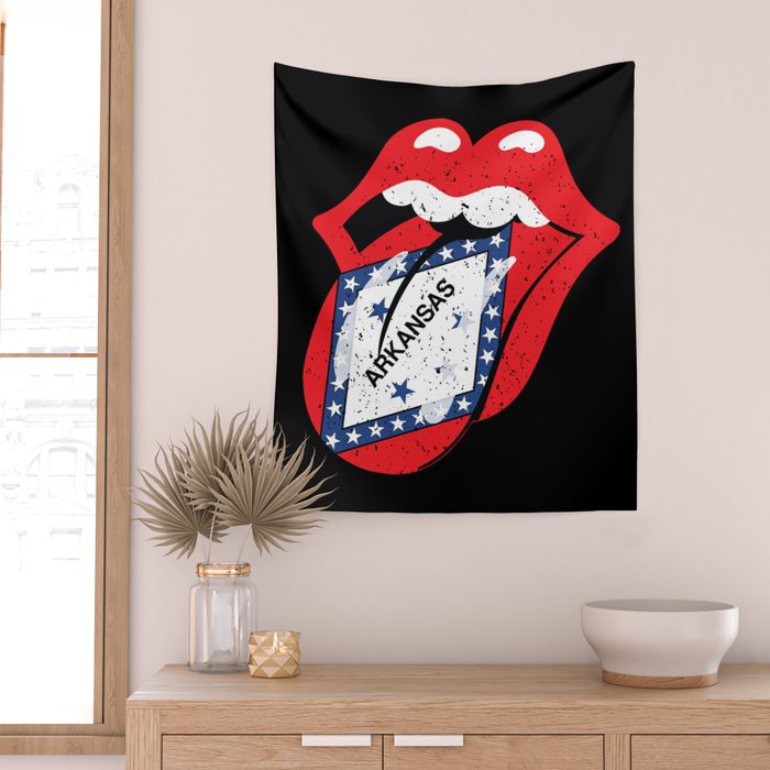 Arkansas Rolling Stone Wall Tapestry by stella nova Society6
