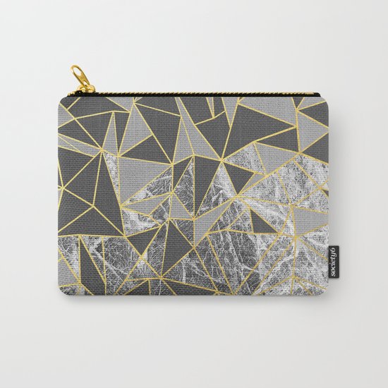 Ab Marb Grey Returned Carry-All Pouch
