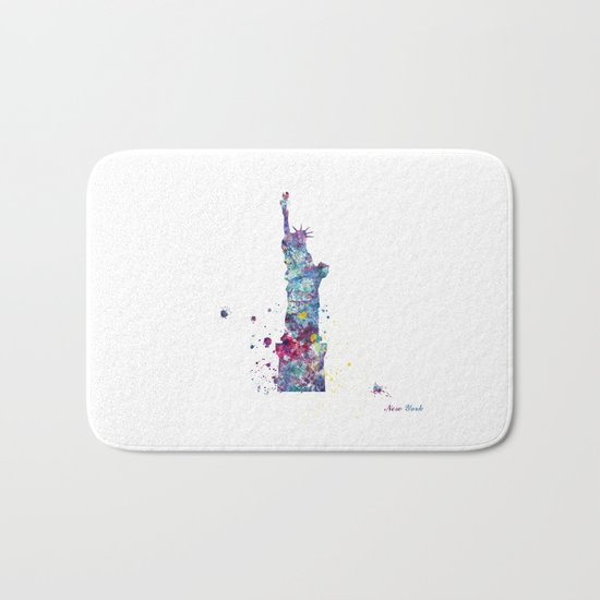 Statue of Liberty - New York Bath Mat