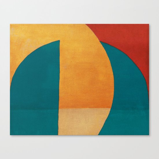 Sailing Under the Sun Canvas Print