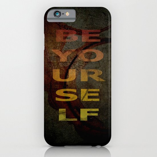 BE YOURSELF iPhone & iPod Case