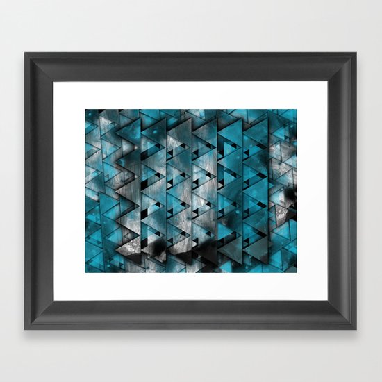 TriangleTracts Full Bleed... Framed Art Print