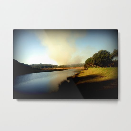 Where there's smoke, there's Fire! Metal Print