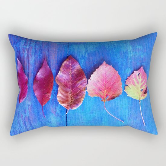 It's a Colorful World Rectangular Pillow