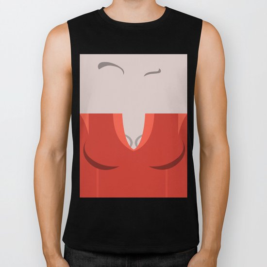 T'Pol - Vulcan - Minimalist - Star Trek: Enterprise - Trektangle - Trektangles - startrek minimalism Biker Tank