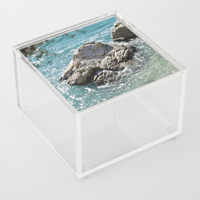 Majestic Blue Lagoon Acrylic Box