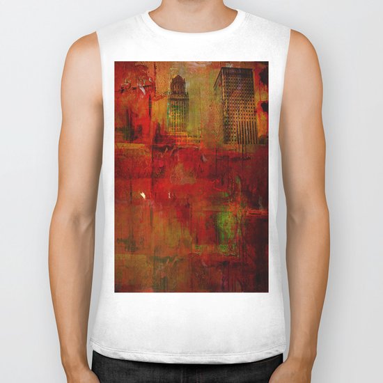 Urban landscape Biker Tank