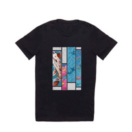 Koi-lourful: Koi Fish and Lotus Flower Design T Shirt
