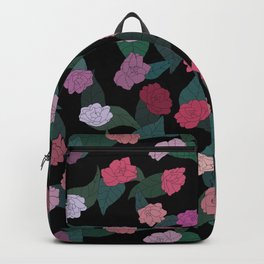 Floral 01 - Camellia Varieties Backpack