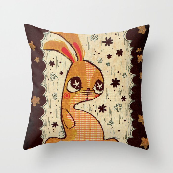 The Velveteen Rabbit Throw Pillow