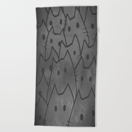 cats-318 Beach Towel