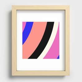 Patten Mix No. 3 (Wave) Recessed Framed Print