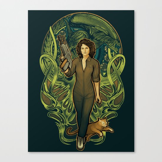 Come On, Cat Canvas Print