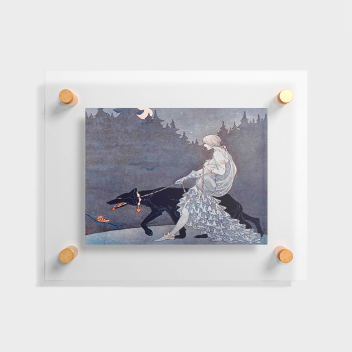 “Queen of the Night” by Marjorie Miller (1905) Floating Acrylic Print