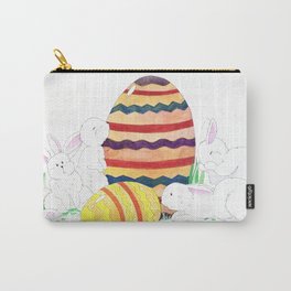 Easter Bunnies Carry-All Pouch