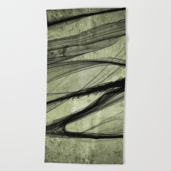 Again the Smoke Beach Towel