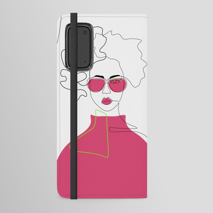 Style The Pink Android Wallet Case