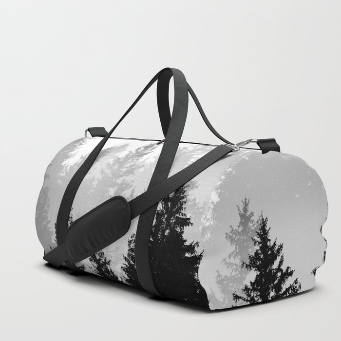 Black & White Forest Dream #1 #decor #art #society6 Duffle Bag
