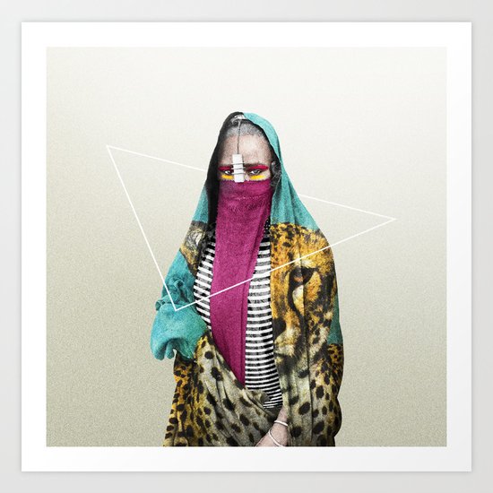 Not a Sound Art Print