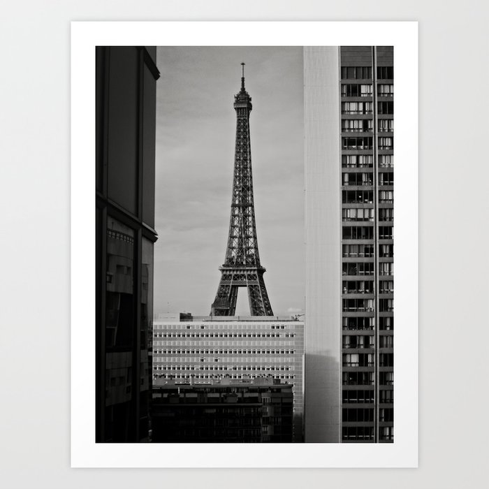 The Iconic Eiffel Tower Art Print