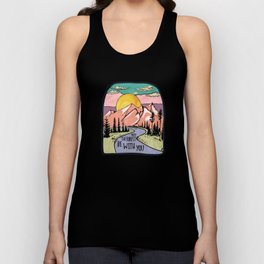 May the forest be with you Design Unisex Tank Top