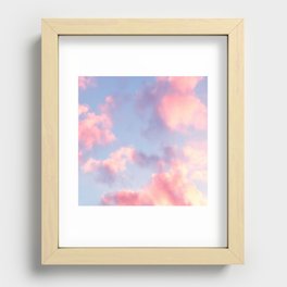 Whimsical Sky Recessed Framed Print