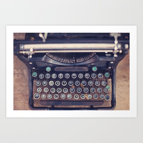 qwerty Art Print