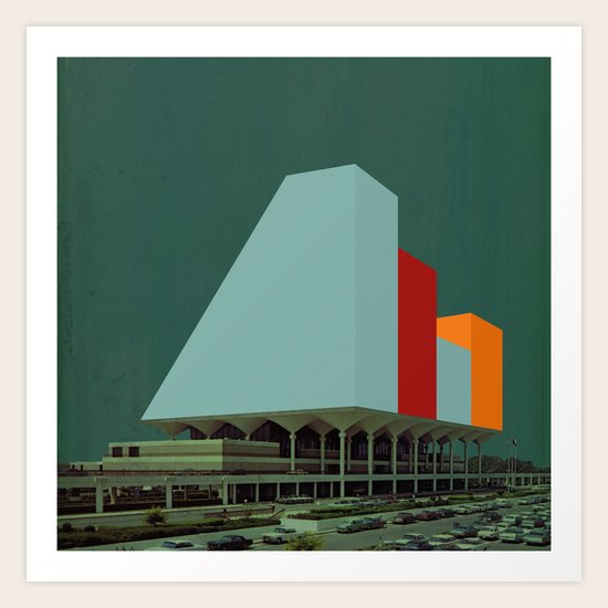 Block 25 Art Print