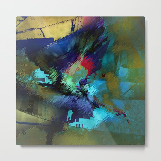 at that time Metal Print