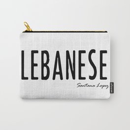 LEBANESE - Santana Lopez Carry-All Pouch