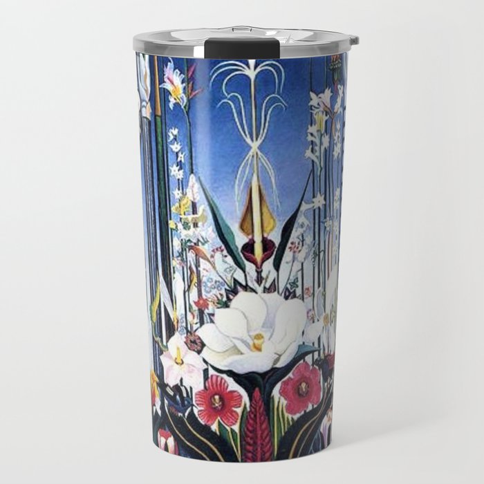 Flowers, Italy by Joseph Stella Travel Mug