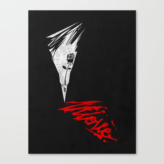 Last love note Canvas Print