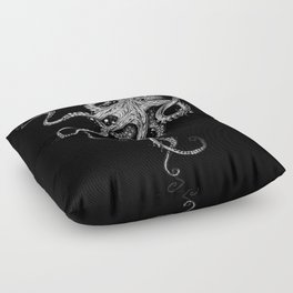 Octopus (black) Floor Pillow