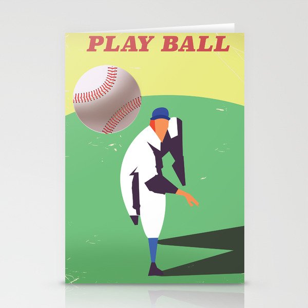 Play Ball Stationery Cards