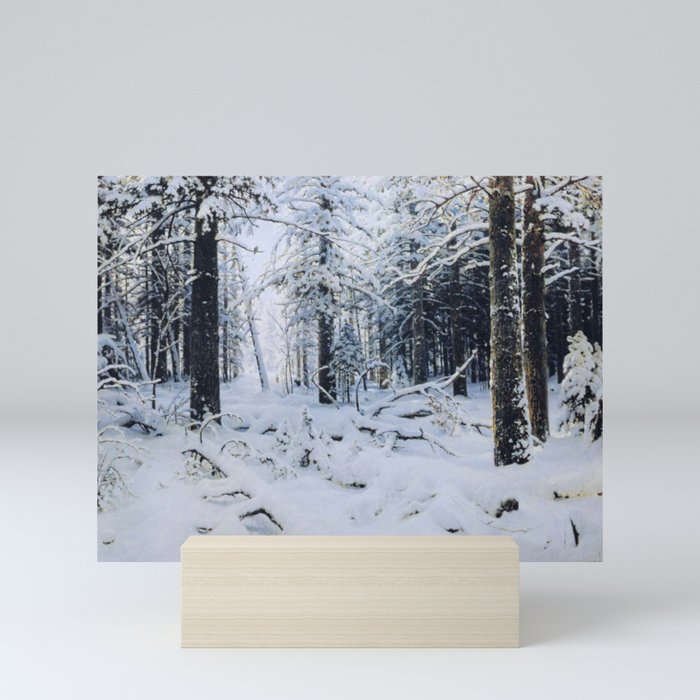 Winter Ivan Shishkin Mini Art Print