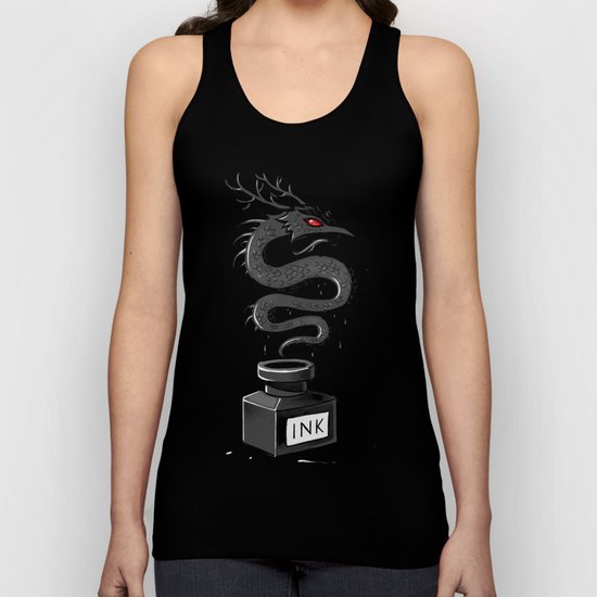 Ink Dragon Unisex Tank Top
