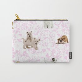 Puppy Clouds Carry-All Pouch